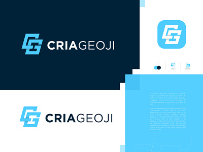 CriaGeoji Logo Design