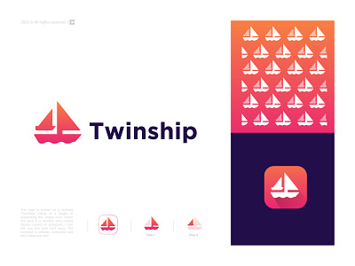 Twinship logo Design