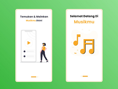 Musikmu - Ui Design App Mobile app design mo typography ui ux webdesign