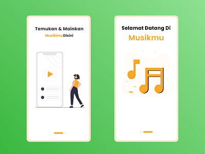 Musikmu - Ui Design App Mobile