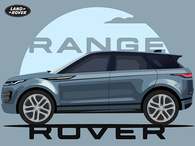 RANGE ROVER EVOQUE illustration !!!