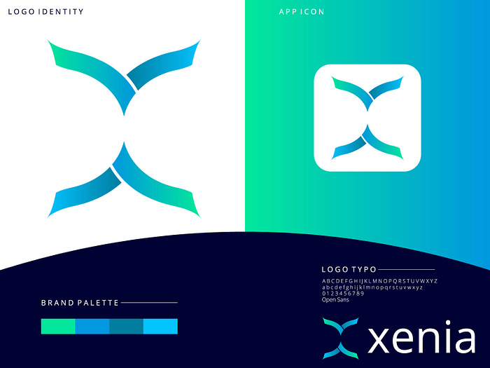 X Identity Logo designs, themes, templates and downloadable graphic ...