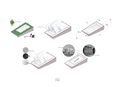 Samat Architecture Diagram architecture art design graphic design illustration minimal