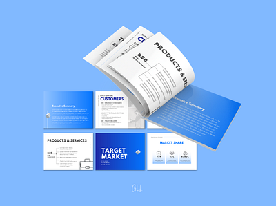 Litium pitch deck booklet branding design graphic design minimal pitch deck presentation