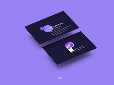 HMS Innovation Business Card branding business card design graphic design minimal official sets