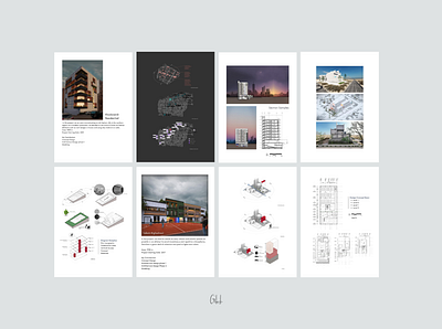 Architecture Portfolio archiecture portfolio architecture booklet booklet composition composition design graphic design minimal portfolio presentation