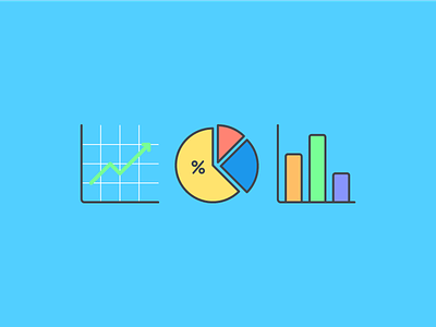Analytics feature analytics bar graph curve graph dashboard icons pie chart startup statistics tech startup technology vector
