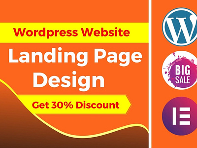 I will build a professional WordPress  landing page