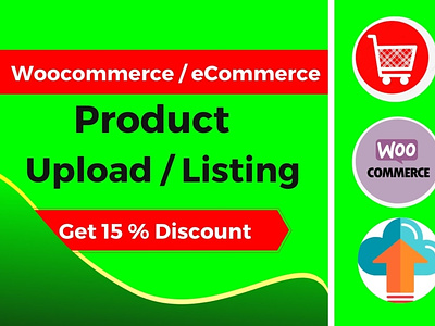 I will do woocommerce product upload or product listing