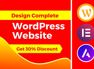 build a responsive WordPress website design using elementor pro elementor landing elementor pro website design wordpress wordpress design wordpress website