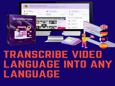 Transcribe video language into any language