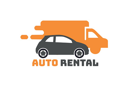 Auto Rental logo design illustration illustrator logo minimal vector