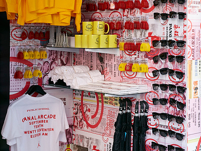 Public School NYC x Jordan Popup chinatown colorful graphics interior items objects products