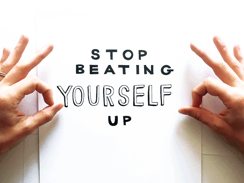 Stop beating yourself up gif good greatist hand illustration no complaints optimistic photo positive stop beating yourself up