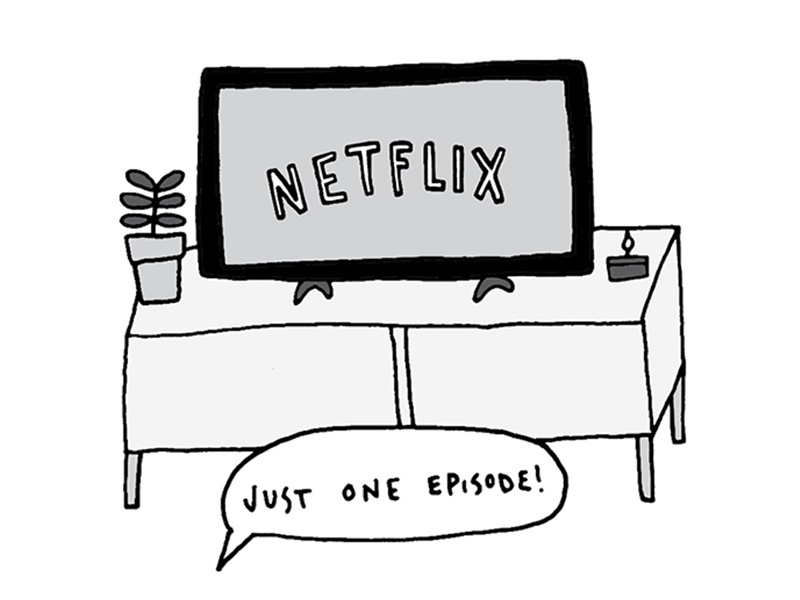 Netflix comic couch illustration living room netflix netflix and chill relax simple tv watching netflix