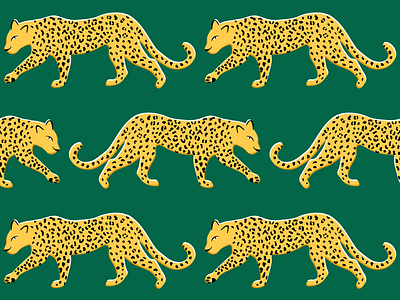 Pattern of the Year 2019 2019 apartment therapy editorial emerald green illustration leopard pattern pattern of the year print society6 spots textile