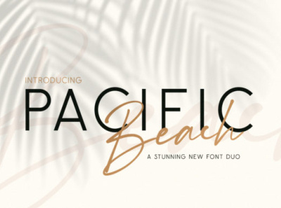 Pacific Beach Fonts