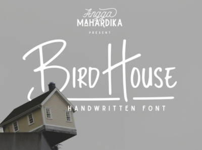 Bird House Script Fonts beach beauty flat florist font font design font family fonts fun romantic