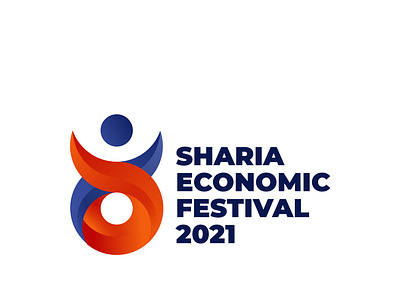 SHARIA ECONOMIC FESTIVAL 2021 | ECONOMIC EVENT LOGO economic logo event logo fire logo logo design