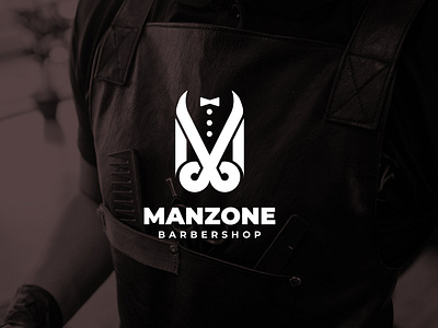 MANZONE BABERSHOP LOGO