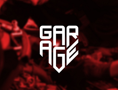 GARAGE WORDMARK | LOGO DESIGN branding garage garage logo logo logo design man logo wordmark