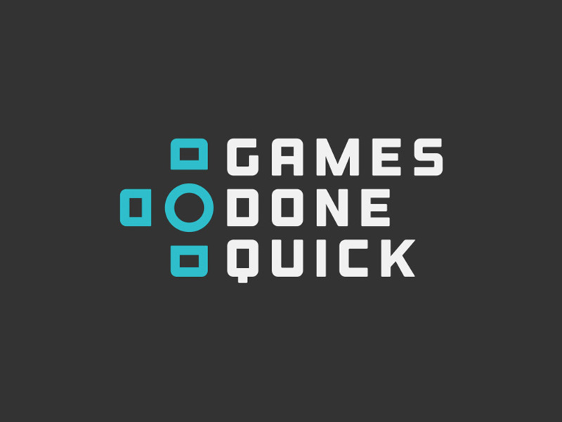 Games Done Quick Logo by Dylan Frim on Dribbble