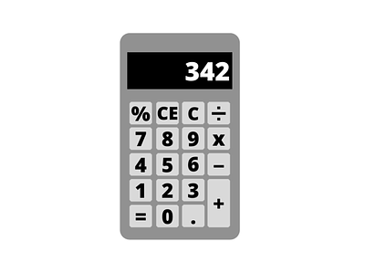 Simple Calculator 004 calculator canva dailyui ui