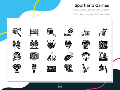Sport and Games icons (Solid) design exclusive icons free icons freebie games graphicdesign icons illustration illustrator logo pictogram sport