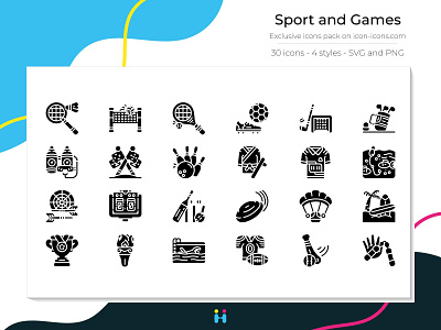 Sport and Games icons (Solid)