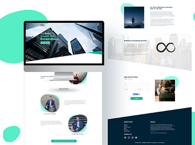 Business Consult website UI design digital website ui ux uidesign uidesigner uiux uiux designer uiuxdesign webdesign website design website ui design