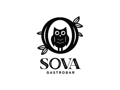 Owl - logo gastrobar logo owl