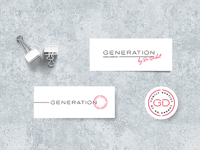 Generation Family Dеntist identity logo