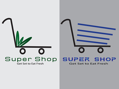 Super Shop / Company Logo adobe branding design illustration illustrator logo minimal super sale super shop supermarket