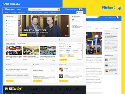 Flipkart Kartwheels (MVP for Flipkart) e commerce flipkart interaction design layout design ui ux visual design