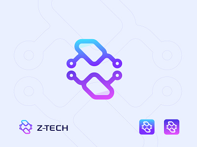 Z-Tech best logo bolckchain logo branding data logo logo design logodeisgn modern logo software styleguide tech logo technology technology logo