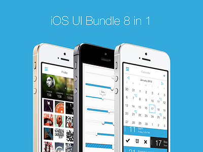 App UI Bundle 8 in 1