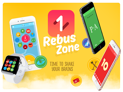 RebusZone now available on iOS animations app store apple watch english free game ios ios 9 rebus riddle vocabulary word puzzle zone
