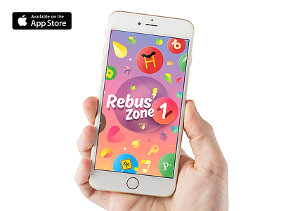 Rebus Zone: Crazy Logic Riddles animations app store apple watch english free game ios ios 9 rebus riddle vocabulary word puzzle zone