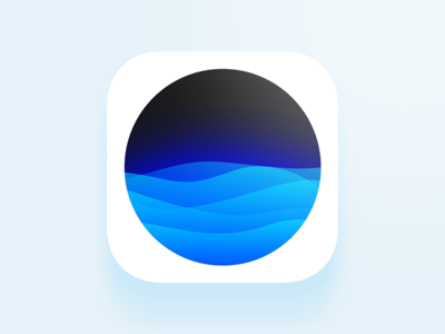 Waves App icon by Yuriy Kondratkov - Dribbble