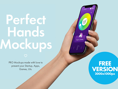 Download Free Iphone In Hands Mockup By Yuriy Kondratkov On Dribbble