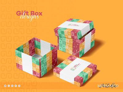 gift box design, Amal's little pals Brand Identity Design