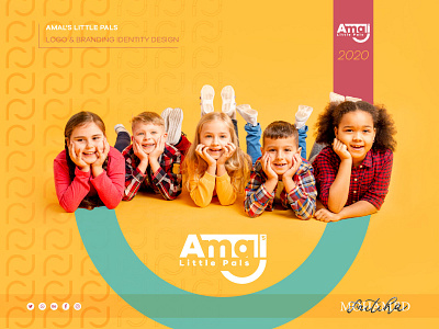 Amal's little pals Brand Identity Design(Branded house)