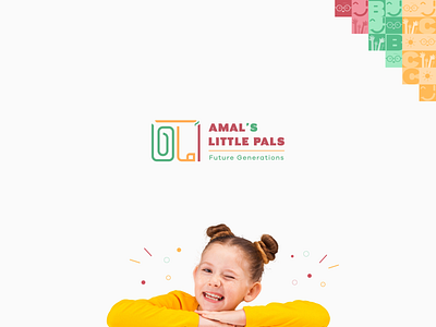 Amal's little pals Brand Identity Design (Branded house)