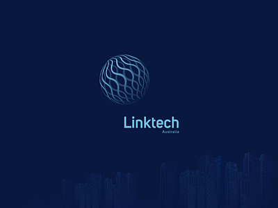 Linktech Australia Logo & brand identity design
