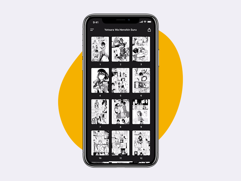 Comik - Modern Comic Reader App by asuya kono on Dribbble