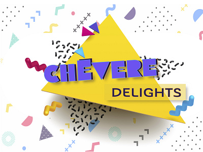 Chèvere Delights Logo art branding design graphic design illustration illustrator logo typography web website