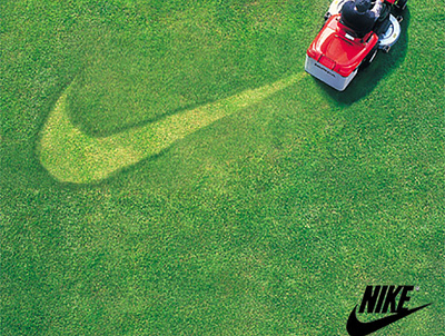 Nike's grass brand branding design illustration nike