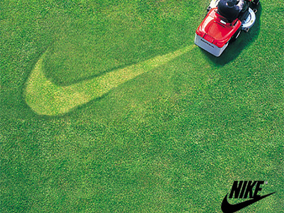 Nike's grass