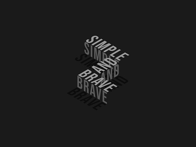 Isometric Typograhpy