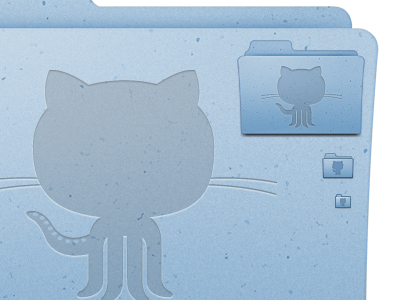 Github Folder Icon by Allen Bargi on Dribbble